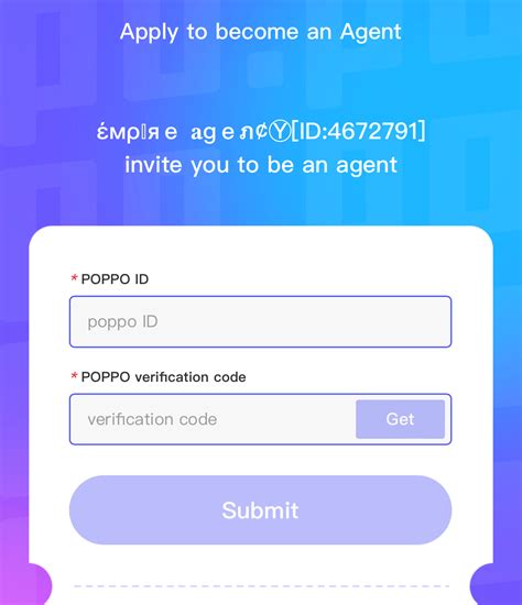 Poppo App Agency Registration .